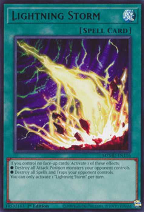 Lightning Storm MZMU-EN116 Rare Englisch