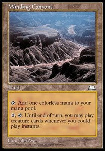Schlängelnde Canyons WTH- Rare Deutsch