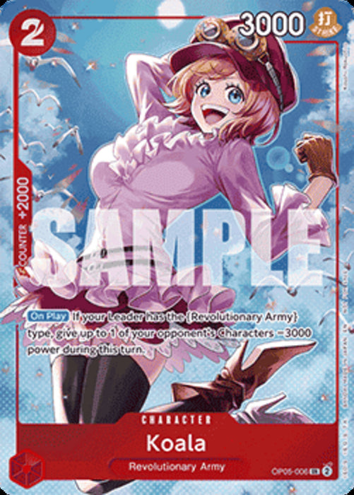 Koala (OP05-006) (V.1) UP Super Rare Englisch