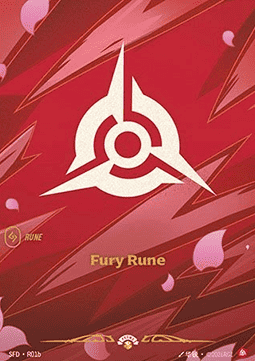Fury Rune SFDX-R01b Showcase Englisch