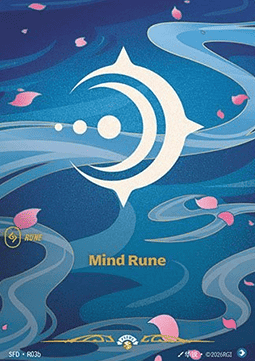 Mind Rune SFDX-R03b Showcase Englisch