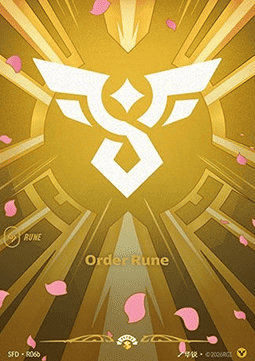 Order Rune SFDX-R06b Showcase Englisch