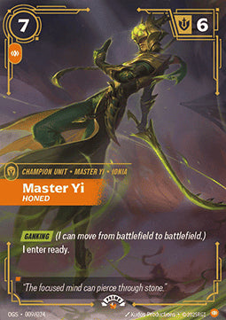 Master Yi, Honed OGNX-009 Epic Englisch