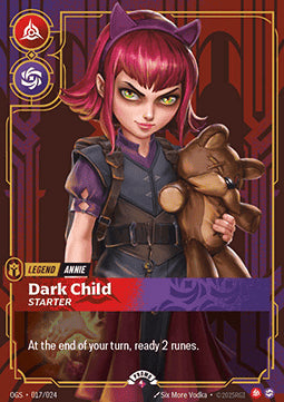 Annie, Dark Child OGNX-017 Rare Englisch