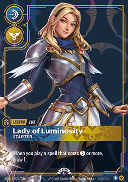 Lux, Lady of Luminosity OGNX-021 Rare Englisch