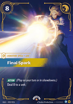 Final Spark OGNX-022 Epic Englisch