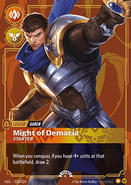 Garen, Might of Demacia OGNX-023 Rare Englisch