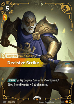 Decisive Strike OGNX-024 Epic Englisch