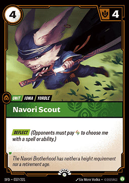 Navori Scout SFDX-037 Common Englisch