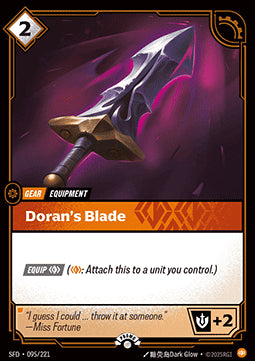 Doran's Blade SFDX-095 Common Englisch