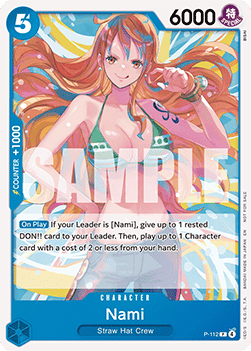 Nami (P-112) (V.1) P Promo Englisch