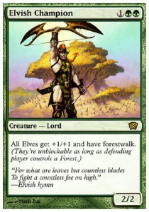 Elvish Champion 8ED-241 Rare Englisch