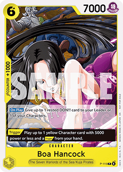 Boa Hancock (P-115) P Promo Englisch