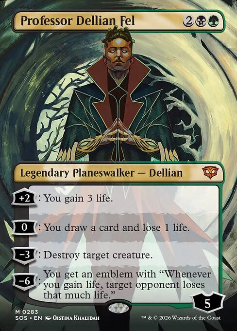 Professor Dellian Fel XSOS-283 Mythic Deutsch