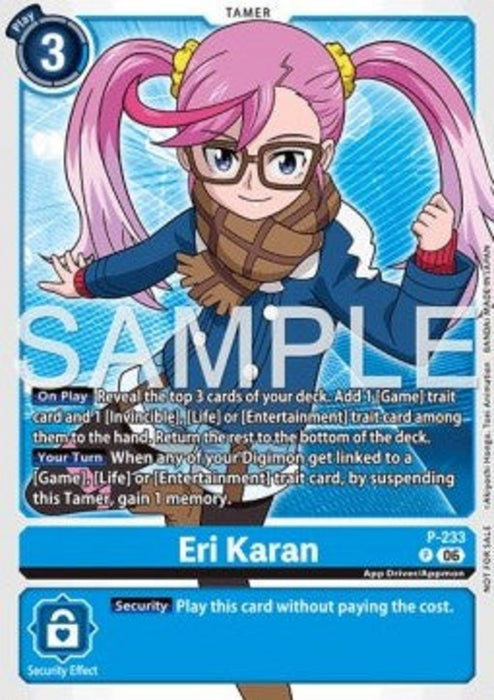 Eri Karan (P-233) P Promo Englisch