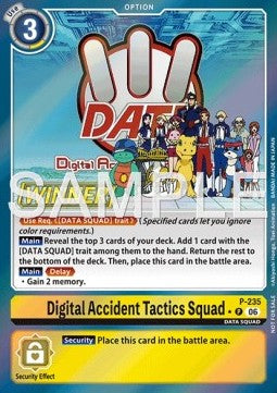 Digital Accident Tactics Squad (P-235) OTPE Alternative Art Englisch