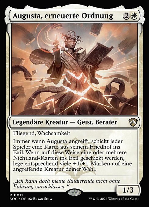 Magic: Augusta, Order Returned