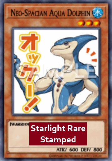 Neo-Spacian Aqua Dolphin (V.2) RA05-EN088 Starlight Rare Englisch