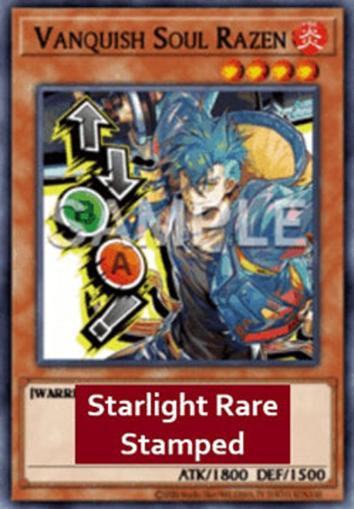 Yugioh Bezwingerseele Razen (V.2) RA05-DE134 Starlight Rare Deutsch ...