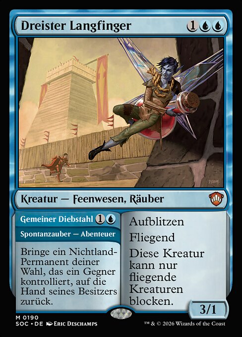 Magic: Brazen Borrower // Petty Theft