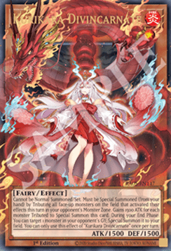 Kurikara Gottheitsinkarnation (V.1) RA05-DE147 Ultra Rare Deutsch