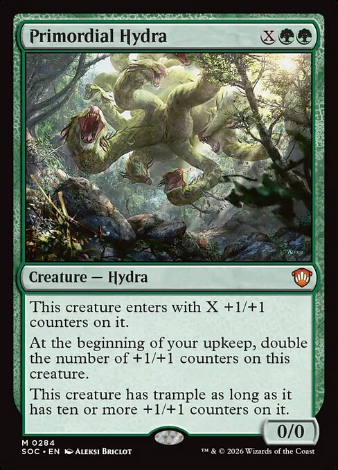 Primordial Hydra SOC-284 Mythic Englisch