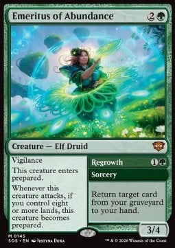 Emeritus of Abundance // Regrowth SOS-145 Mythic Englisch