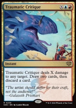 Traumatic Critique SOS-239 Rare Englisch