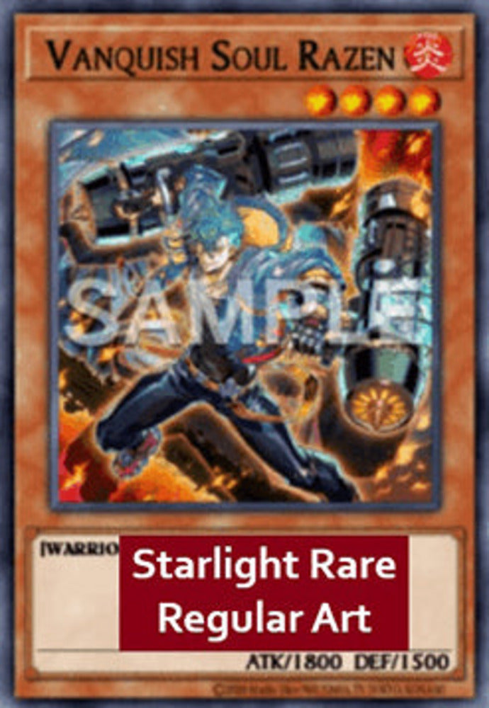 Yugioh Bezwingerseele Razen (V.7) RA05-DE134 Starlight Rare Deutsch ...
