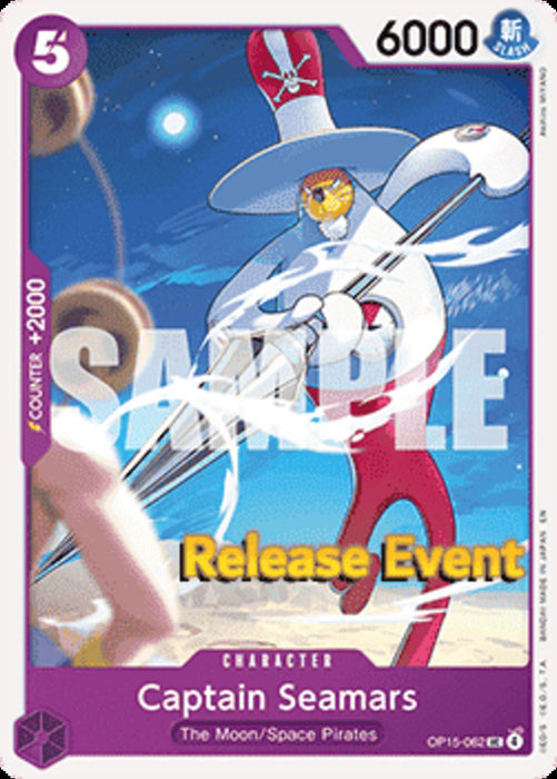 Captain Seamars (OP15-062) OP15P Uncommon Englisch