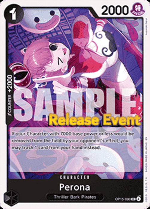 Perona (OP15-090) OP15P Uncommon Englisch