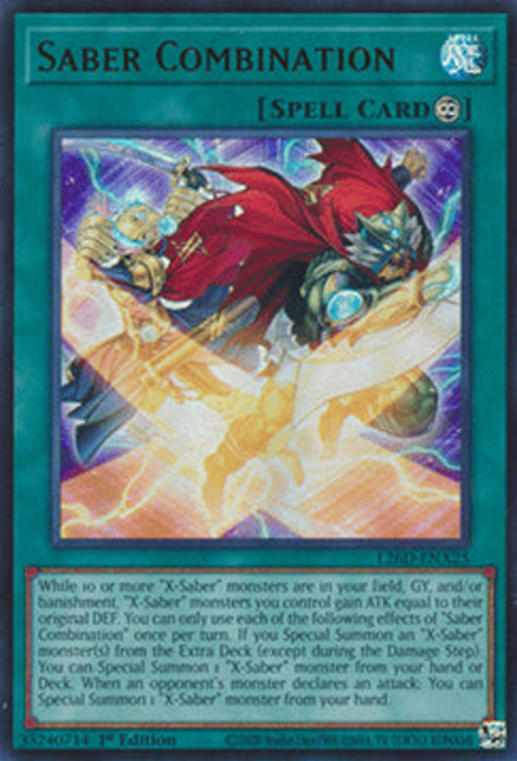 Saber Combination L26D-ENX25 Ultra Rare Englisch