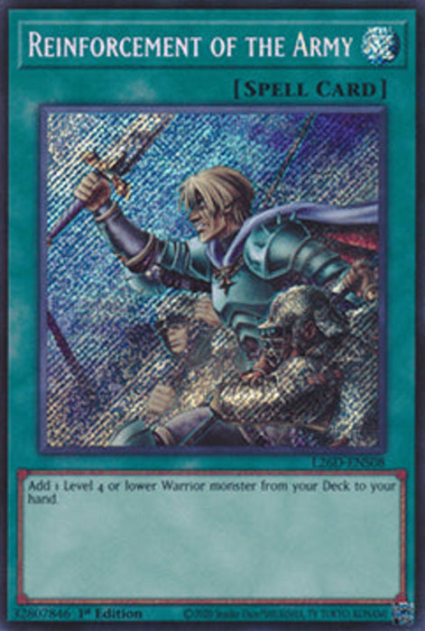 Verstärkung für die Armee (V.2) L26D-DES08 Secret Rare Deutsch