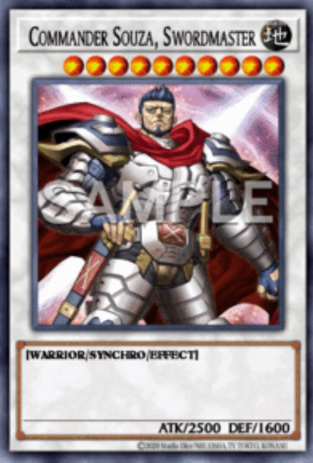 Kommandant Souza, Schwertmeister (V.3) L26D-DEX42 Starlight Rare Deutsch