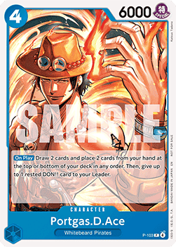 Portgas.D.Ace (P-103) (V.2) P Promo Englisch