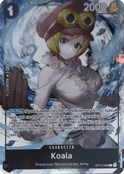 Koala (OP12-086) (V.1) UP Rare Englisch