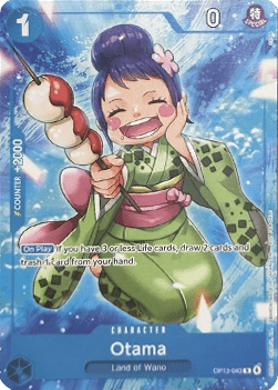 Otama (OP13-043) (V.1) UP Rare Englisch
