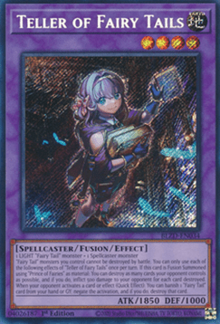 Teller of Fairy Tails (V.1) BLZD-EN034 Secret Rare Englisch