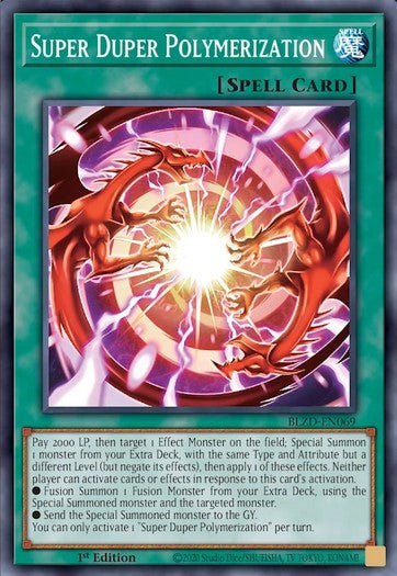 Super-Duper-Polymerisation BLZD-DE069 Super Rare Deutsch