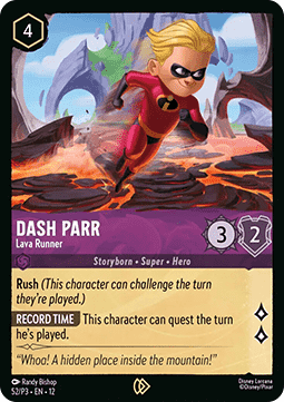 Flash Parr - Lava-Läufer PR3-52 Promo Deutsch