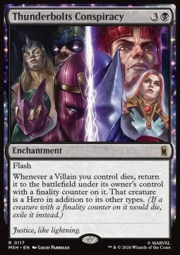 Thunderbolts Conspiracy MSH-117 Rare Englisch