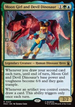 Moon Girl and Devil Dinosaur MSH-223 Rare Englisch