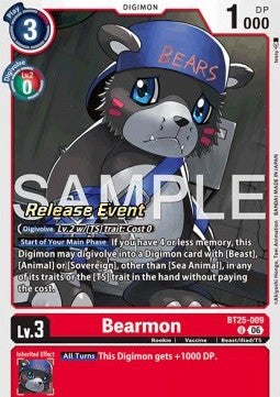 Bearmon (BT25-009) (V.2) BT-25P Alternative Art Englisch