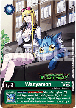 Wanyamon (BT22-004) STP Alternative Art Englisch