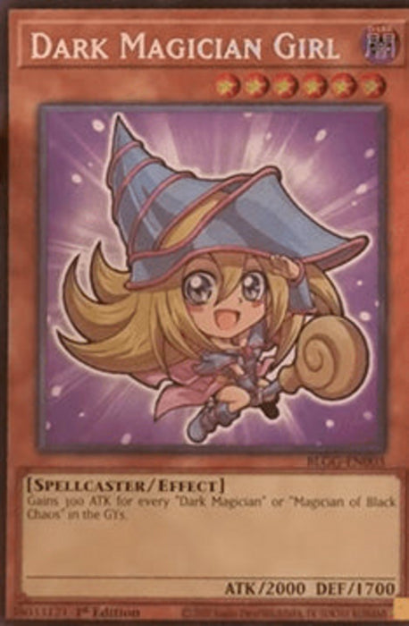 Dark Magician Girl (V.1) BLGG-EN003 Secret Rare Englisch