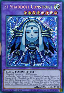 El Schattenpuppe Konstrukt BLGG-DE006 Secret Rare Deutsch