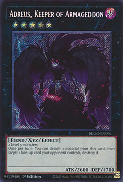 Adreus, Hüter der Götterdämmerung BLGG-DE096 Secret Rare Deutsch