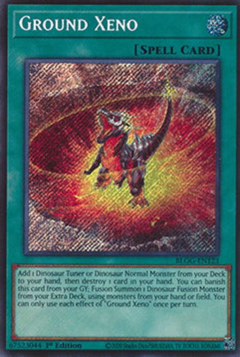 Ground Xeno BLGG-EN123 Secret Rare Englisch