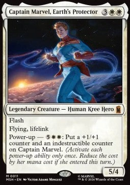 Captain Marvel, Earth's Protector MSH-11 Mythic Englisch