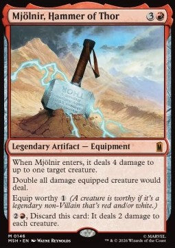 Mjölnir, Hammer of Thor MSH-146 Mythic Englisch